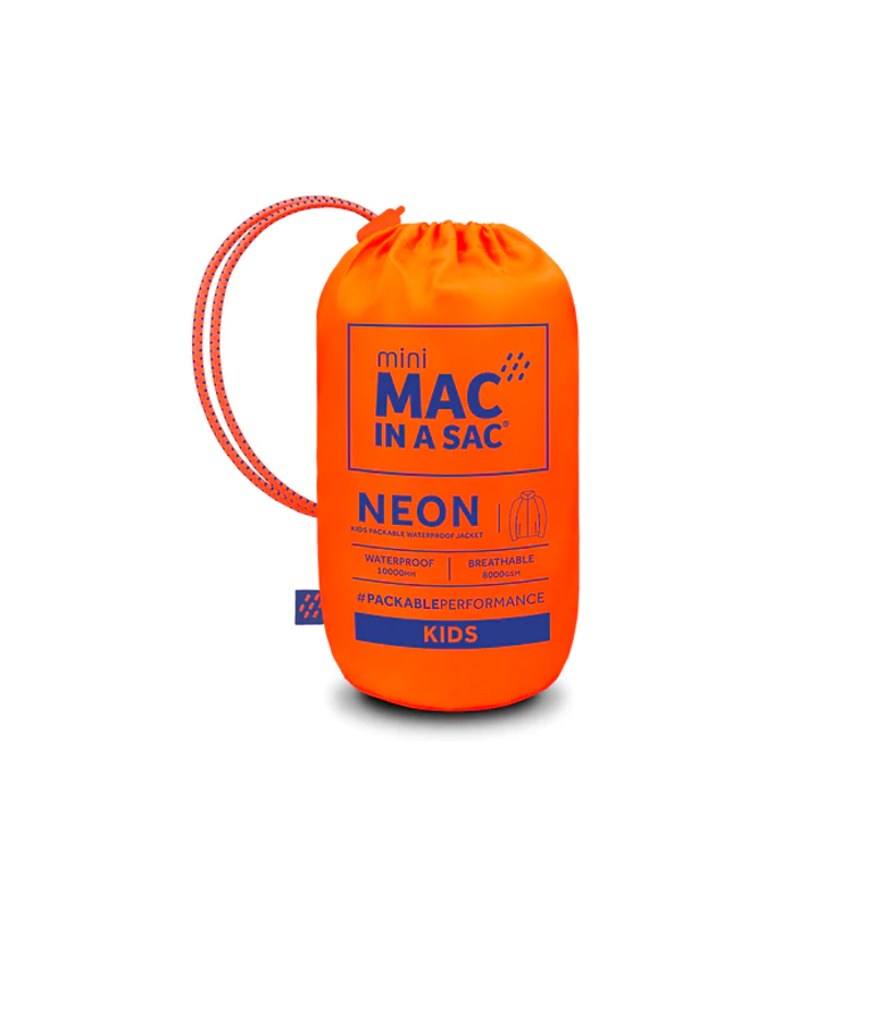 Mac In A Sac Origin 2 Kids Jacket - Neon Orange-4